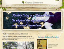 Tablet Screenshot of charmingelements.com